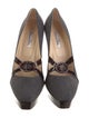Oscar de la Renta Wool Pumps