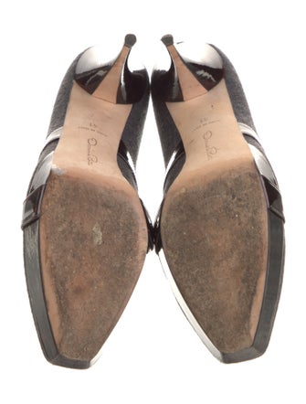 Oscar de la Renta Wool Pumps