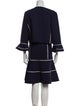 Oscar de la Renta 2017 Virgin Wool Dress Set