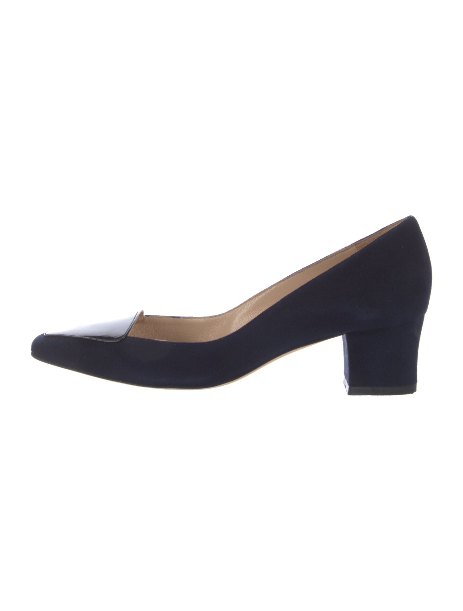 Oscar de la Renta Suede Pumps