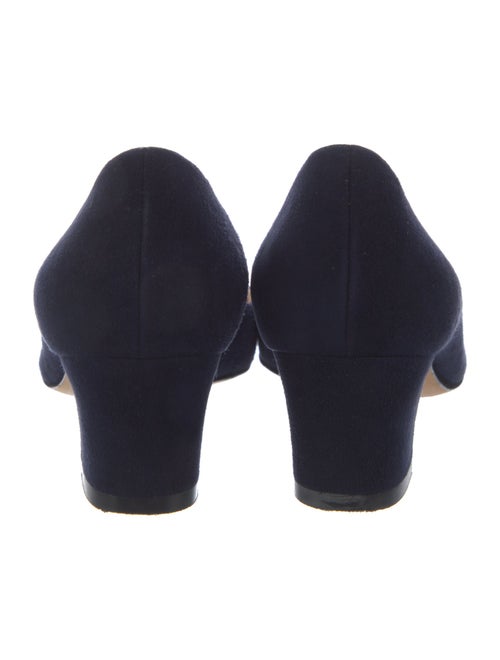 Oscar de la Renta Suede Pumps