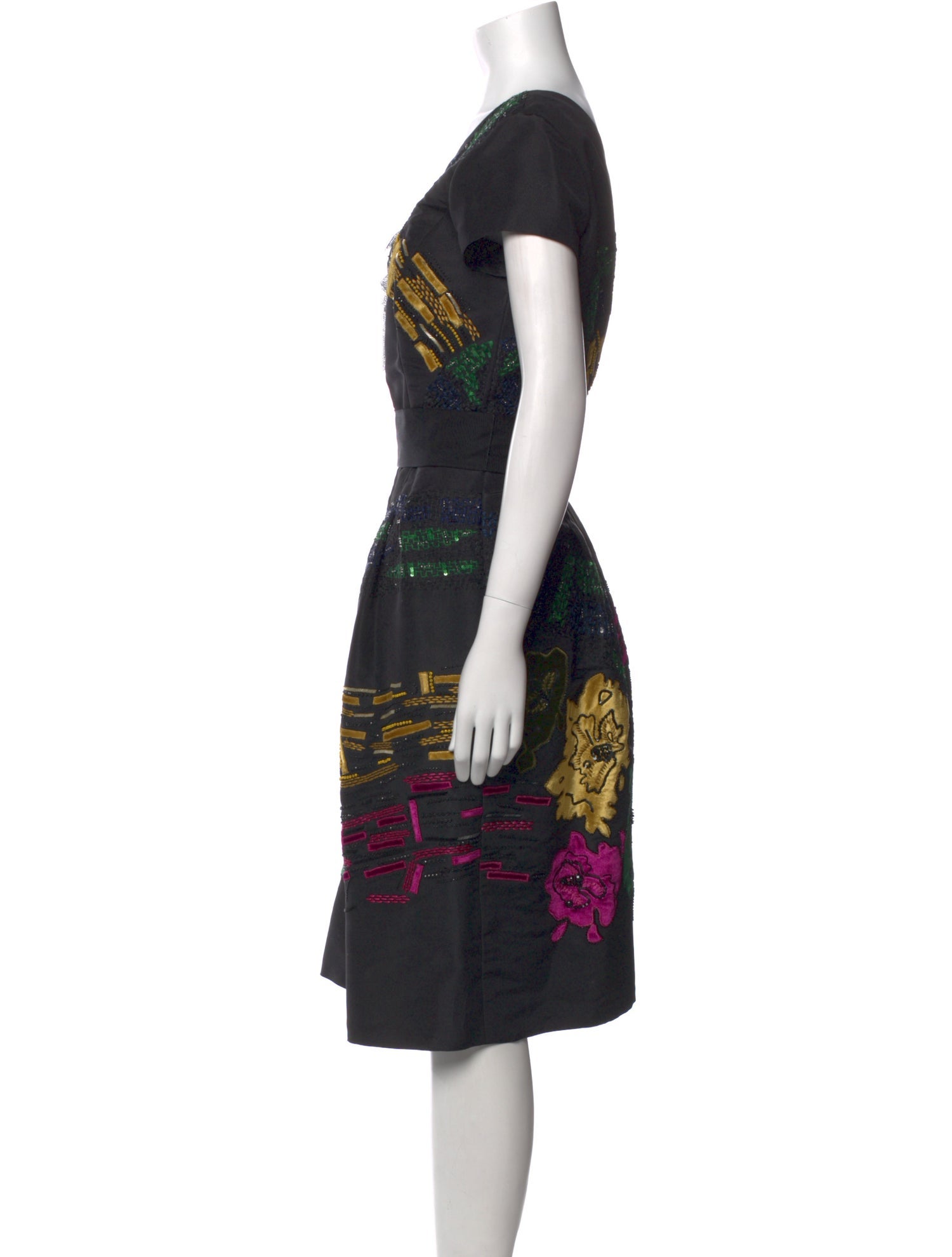 Oscar de la Renta 2010 Midi Length Dress