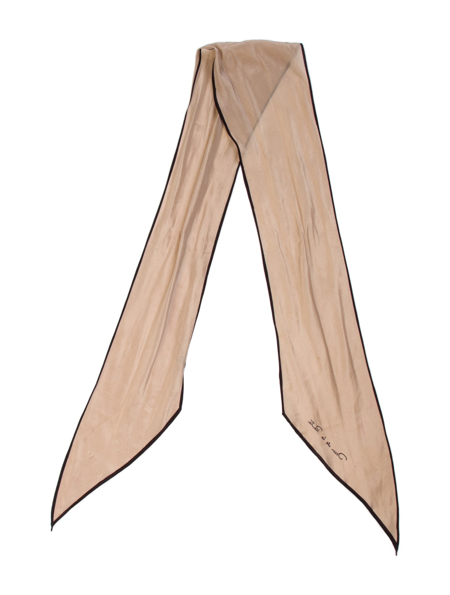 Oscar de la Renta Silk Printed Scarf