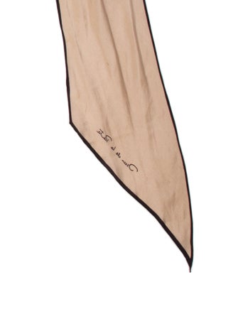 Oscar de la Renta Silk Printed Scarf