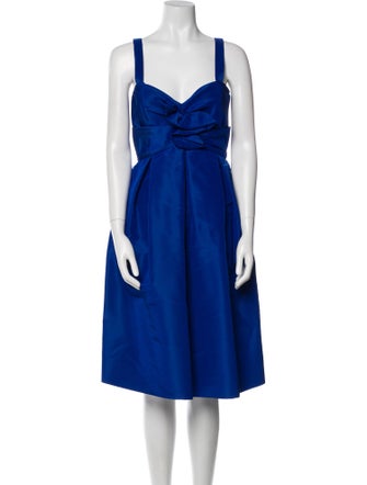 Oscar de la Renta 2010 Midi Length Dress