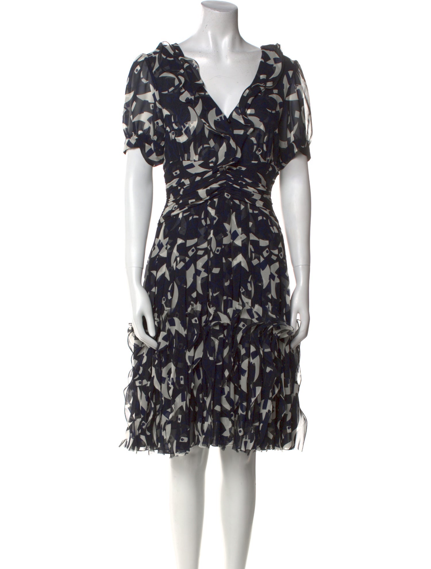 Oscar de la Renta 2011 Midi Length Dress
