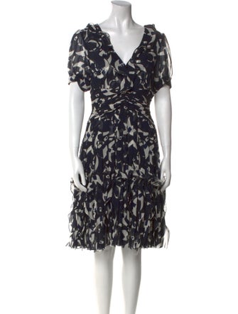 Oscar de la Renta 2011 Midi Length Dress