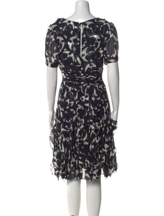Oscar de la Renta 2011 Midi Length Dress