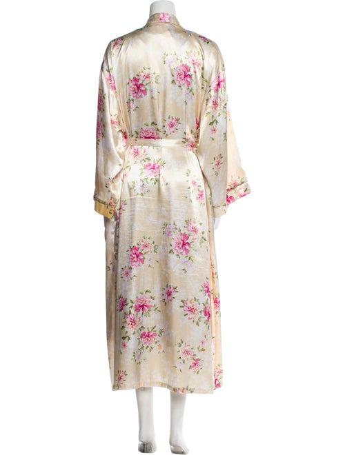 Oscar de la Renta Printed Robe