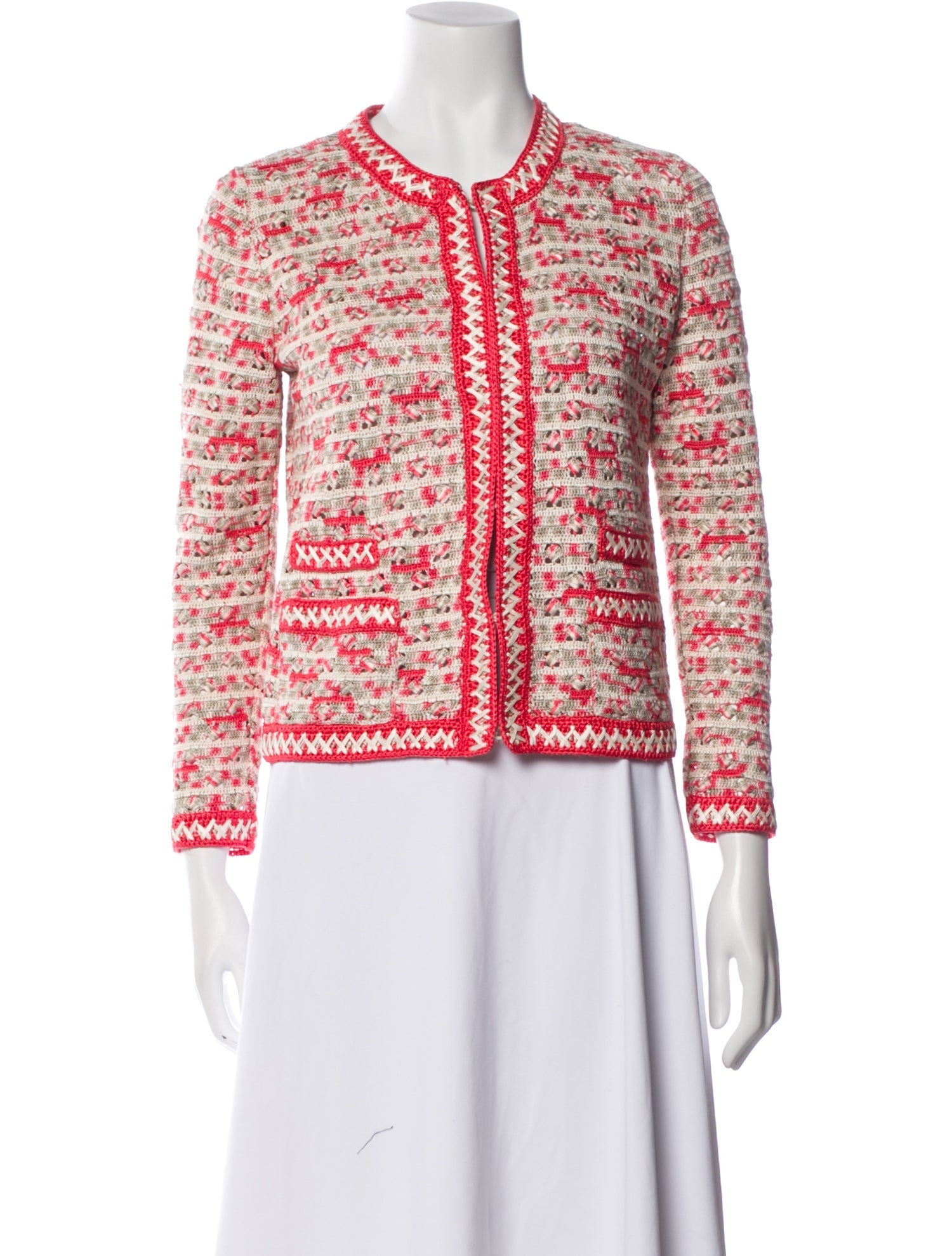 Oscar de la Renta 2012 Silk Evening Jacket