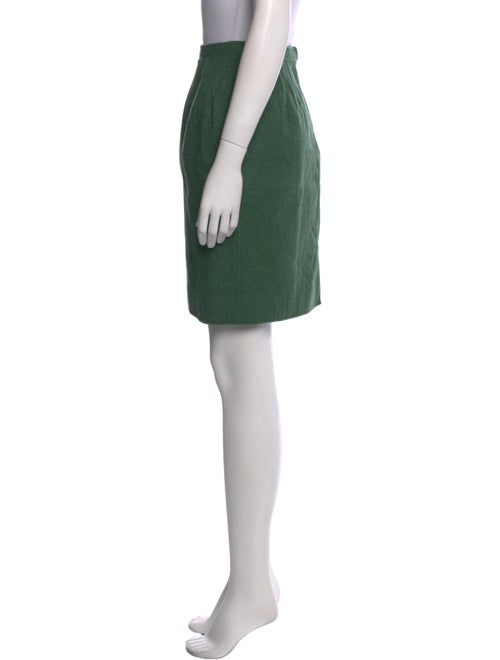 Oscar de la Renta Wool Knee-Length Skirt