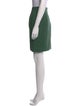 Oscar de la Renta Wool Knee-Length Skirt