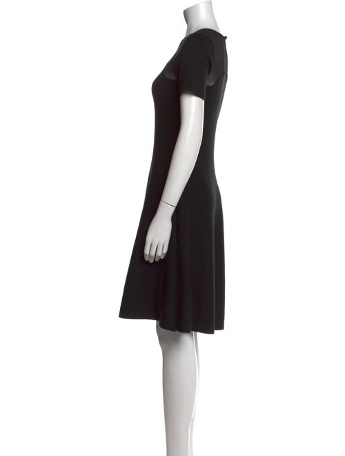 Oscar de la Renta Wool Knee-Length Dress