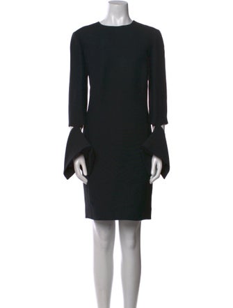 Oscar de la Renta Wool Mini Dress