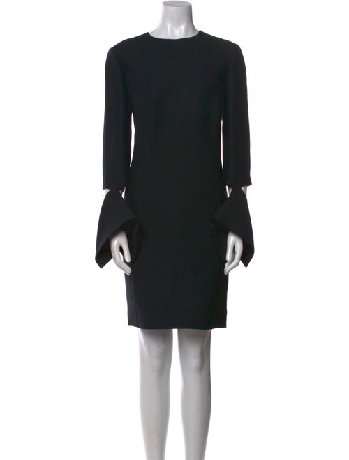 Oscar de la Renta Wool Mini Dress