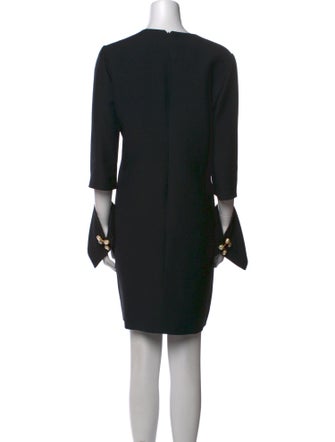 Oscar de la Renta Wool Mini Dress