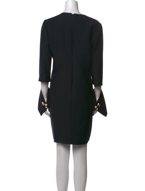 Oscar de la Renta Wool Mini Dress