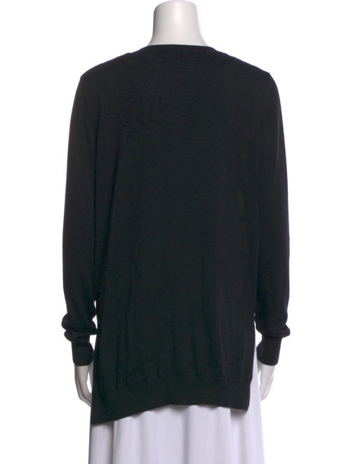 Oscar de la Renta Silk Printed Sweater