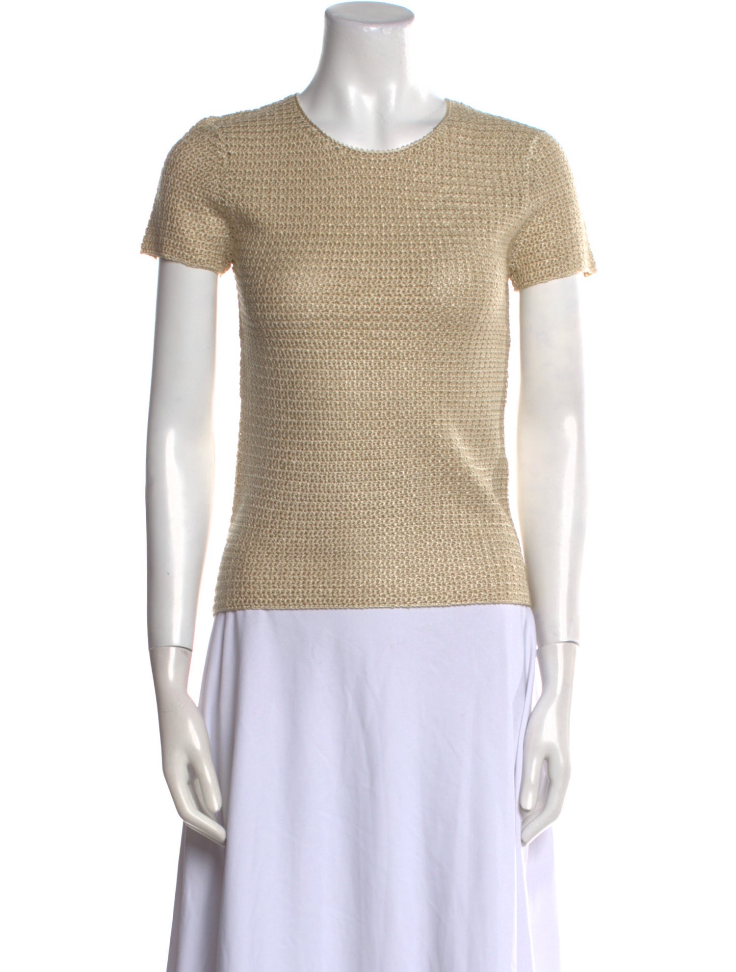 Oscar de la Renta Scoop Neck Sweater