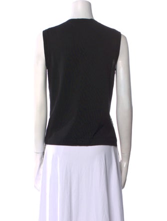 Oscar de la Renta Silk Printed Top