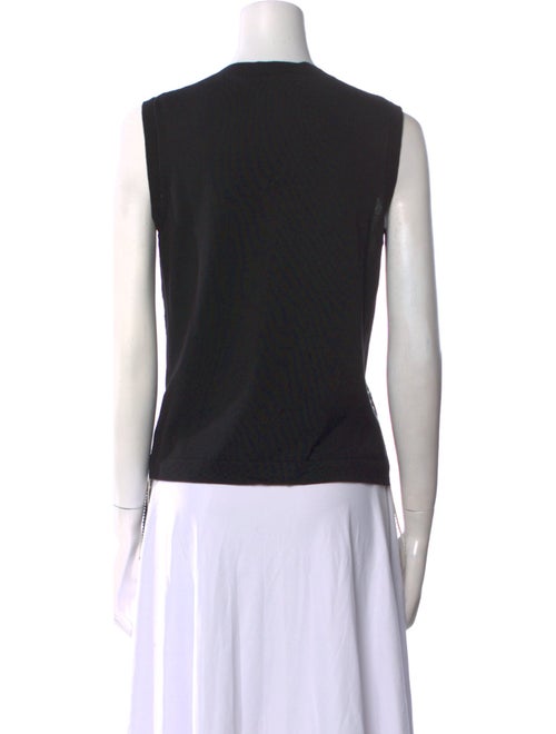 Oscar de la Renta Silk Printed Top