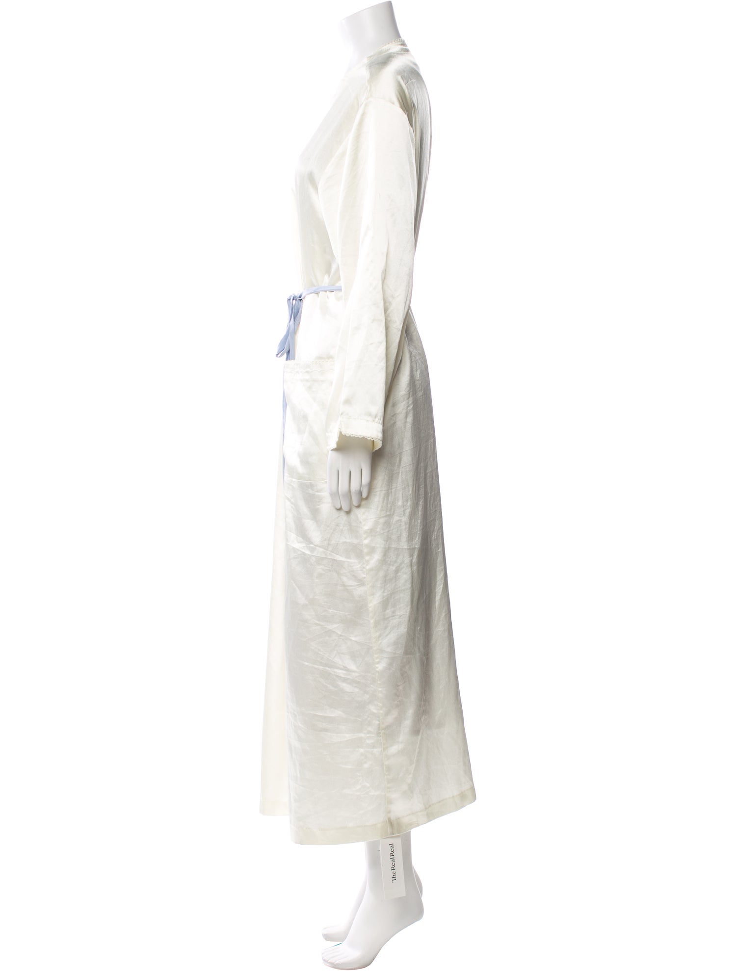 Oscar de la Renta Beaded Accents Robe