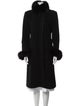 Oscar de la Renta Wool Fur Coat