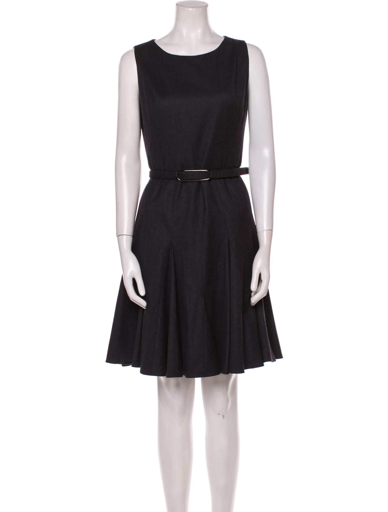Oscar de la Renta Wool Mini Dress