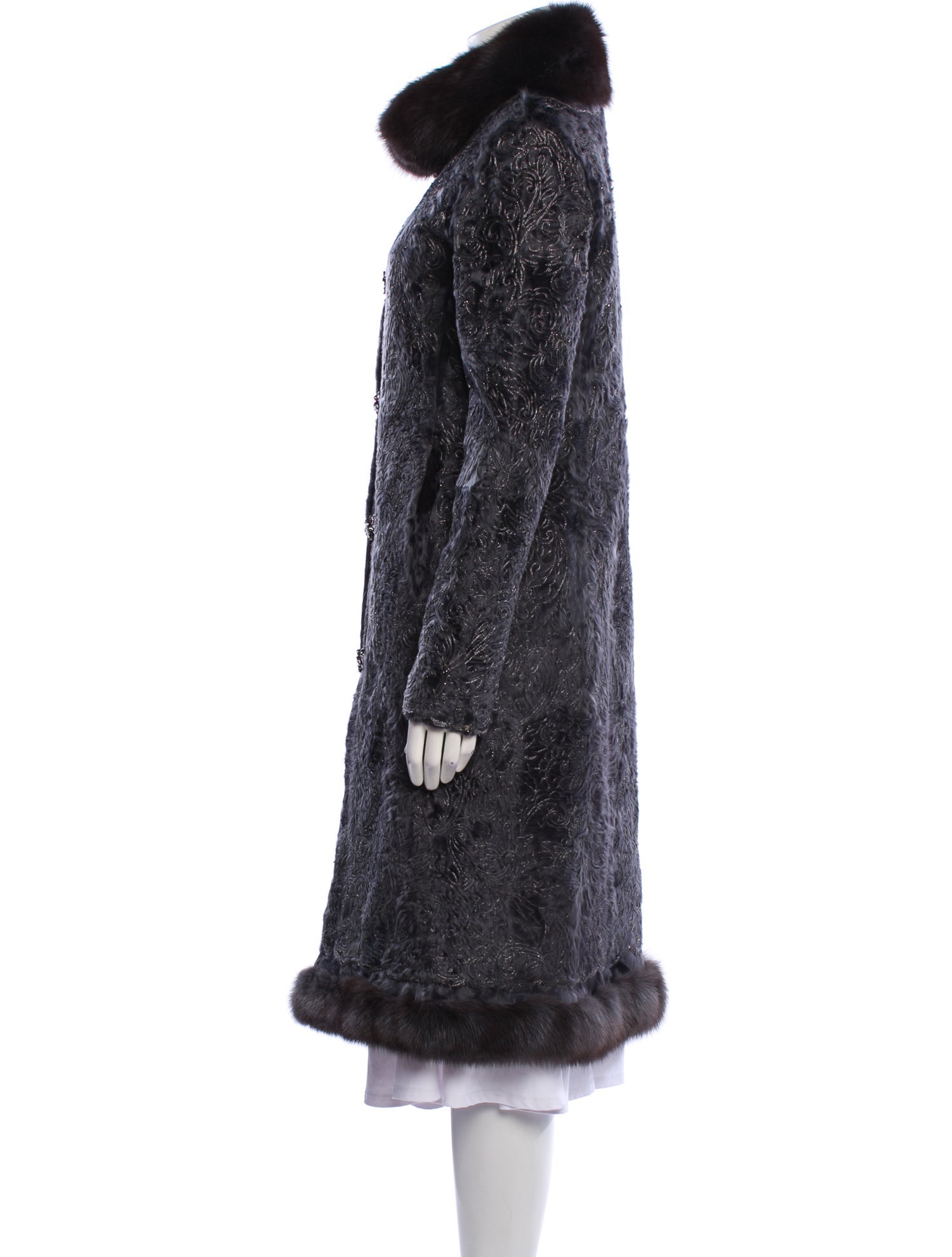 Oscar de la Renta Lamb Fur
