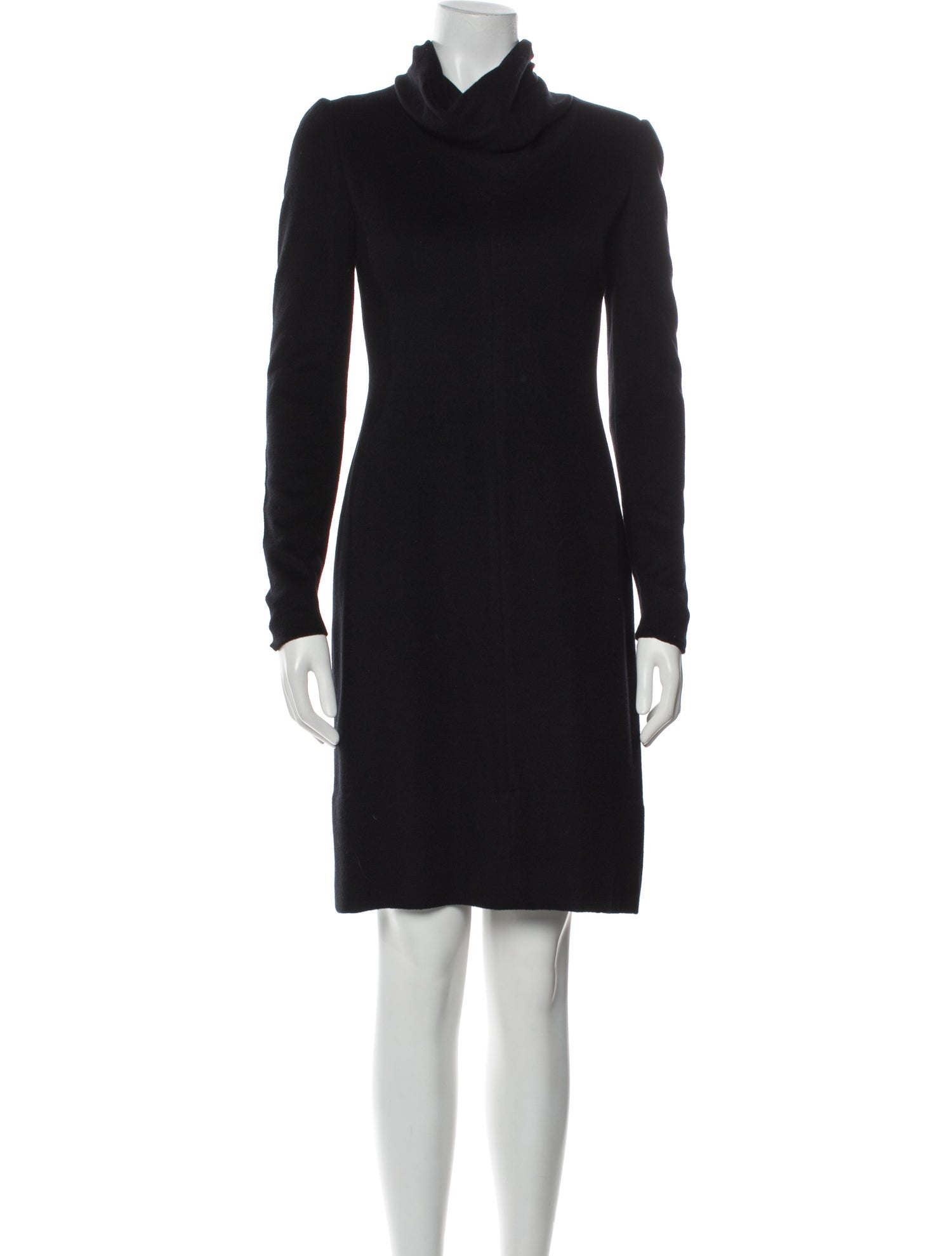 Oscar de la Renta Turtleneck Mini Dress