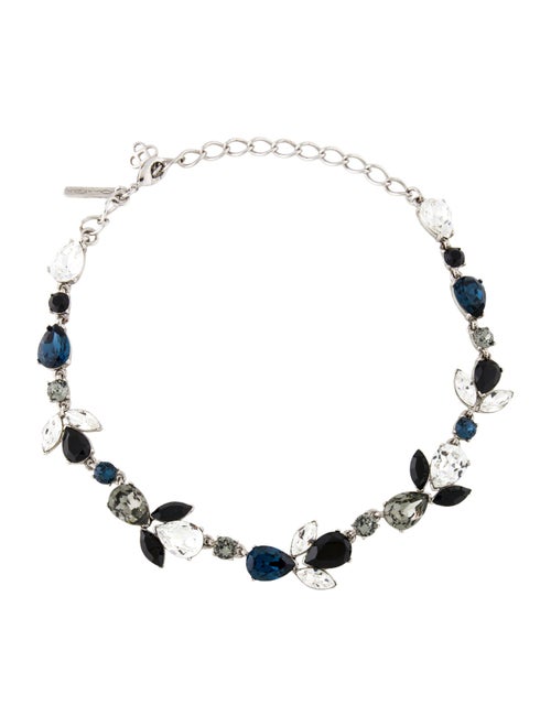 Oscar de la Renta Crystal Collar Necklace