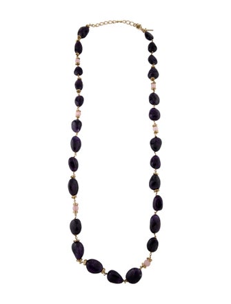 Oscar de la Renta Multi Stone Collar Necklace
