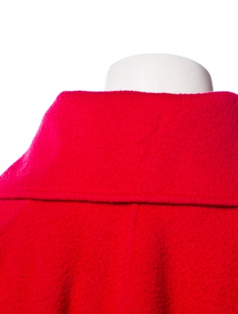 Oscar de la Renta Wool Trench Coat