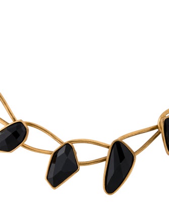 Oscar de la Renta Crystal Collar Necklace