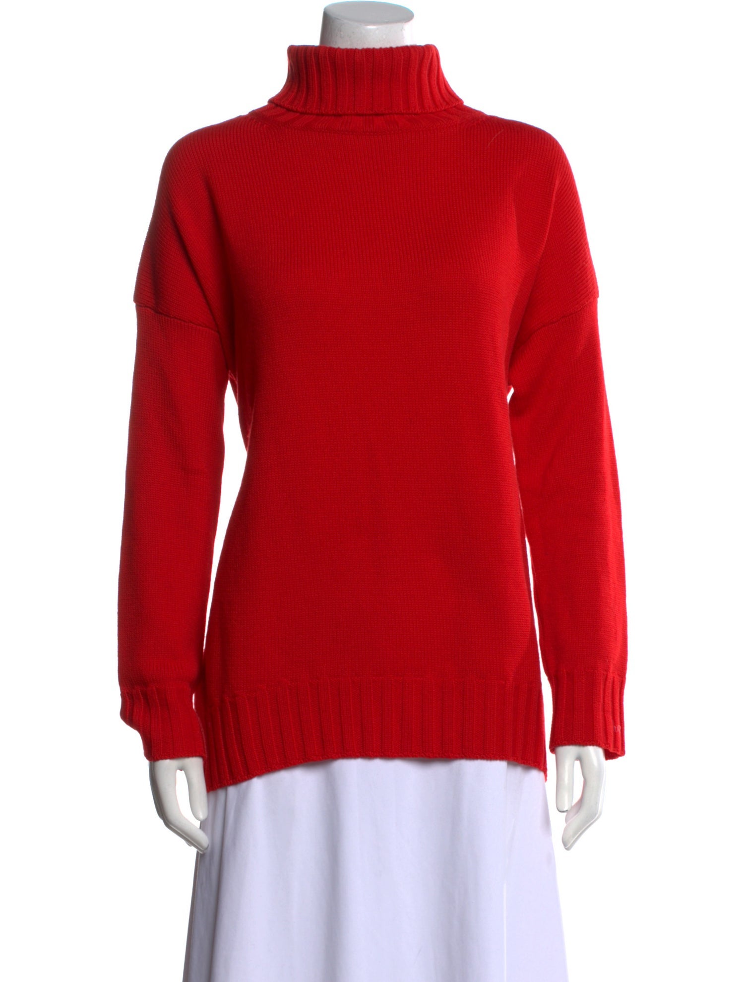 Oscar de la Renta Virgin Wool Turtleneck Sweater