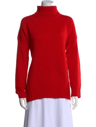 Oscar de la Renta Virgin Wool Turtleneck Sweater