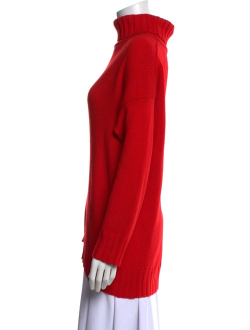 Oscar de la Renta Virgin Wool Turtleneck Sweater