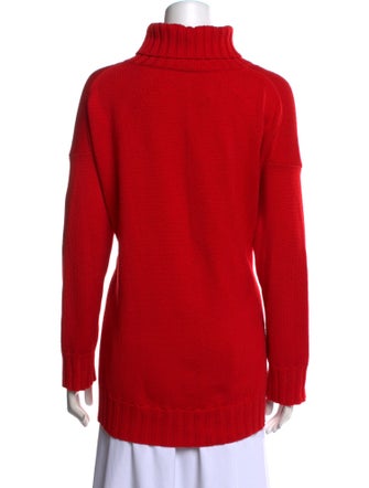 Oscar de la Renta Virgin Wool Turtleneck Sweater