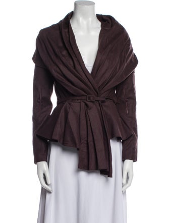 Oscar de la Renta Virgin Wool Jacket