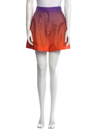 Oscar de la Renta Silk Mini Shorts