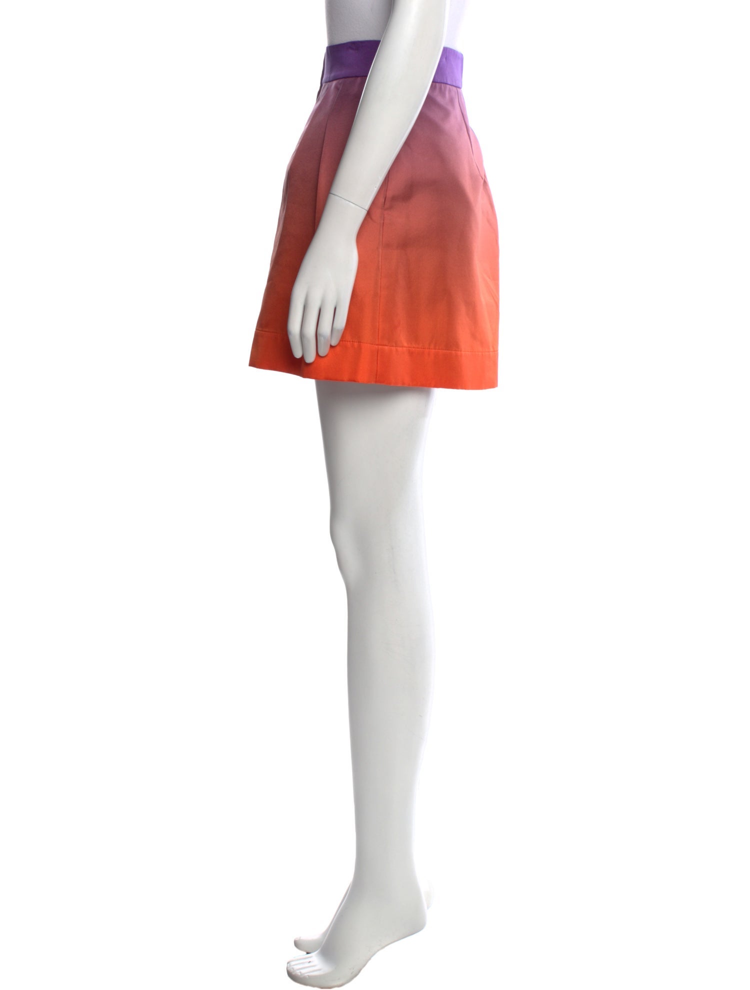 Oscar de la Renta Silk Mini Shorts