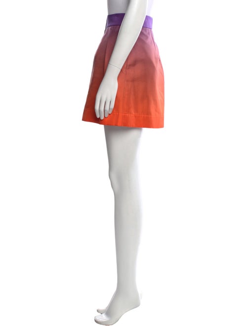Oscar de la Renta Silk Mini Shorts