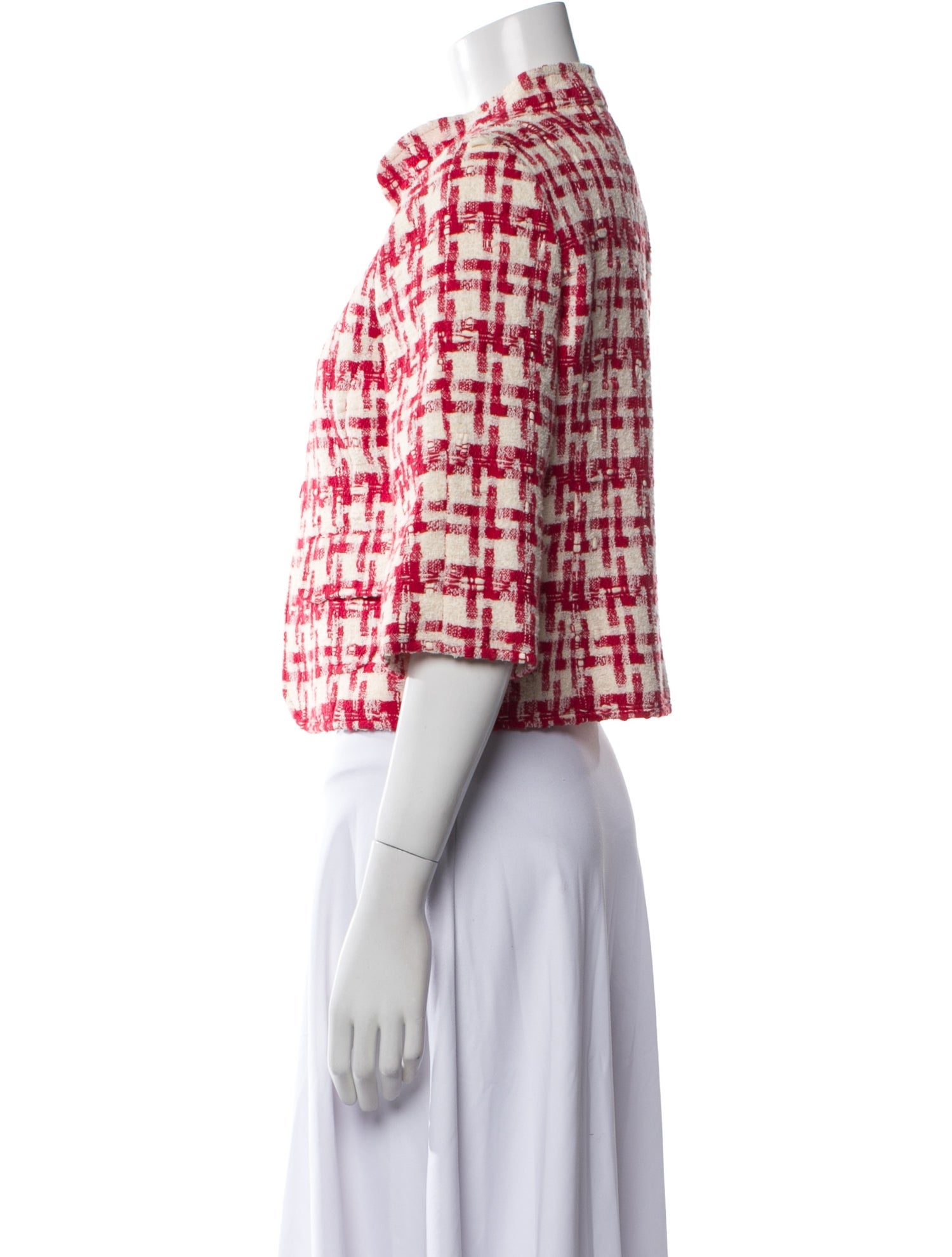 Oscar de la Renta 2007 Printed Blazer