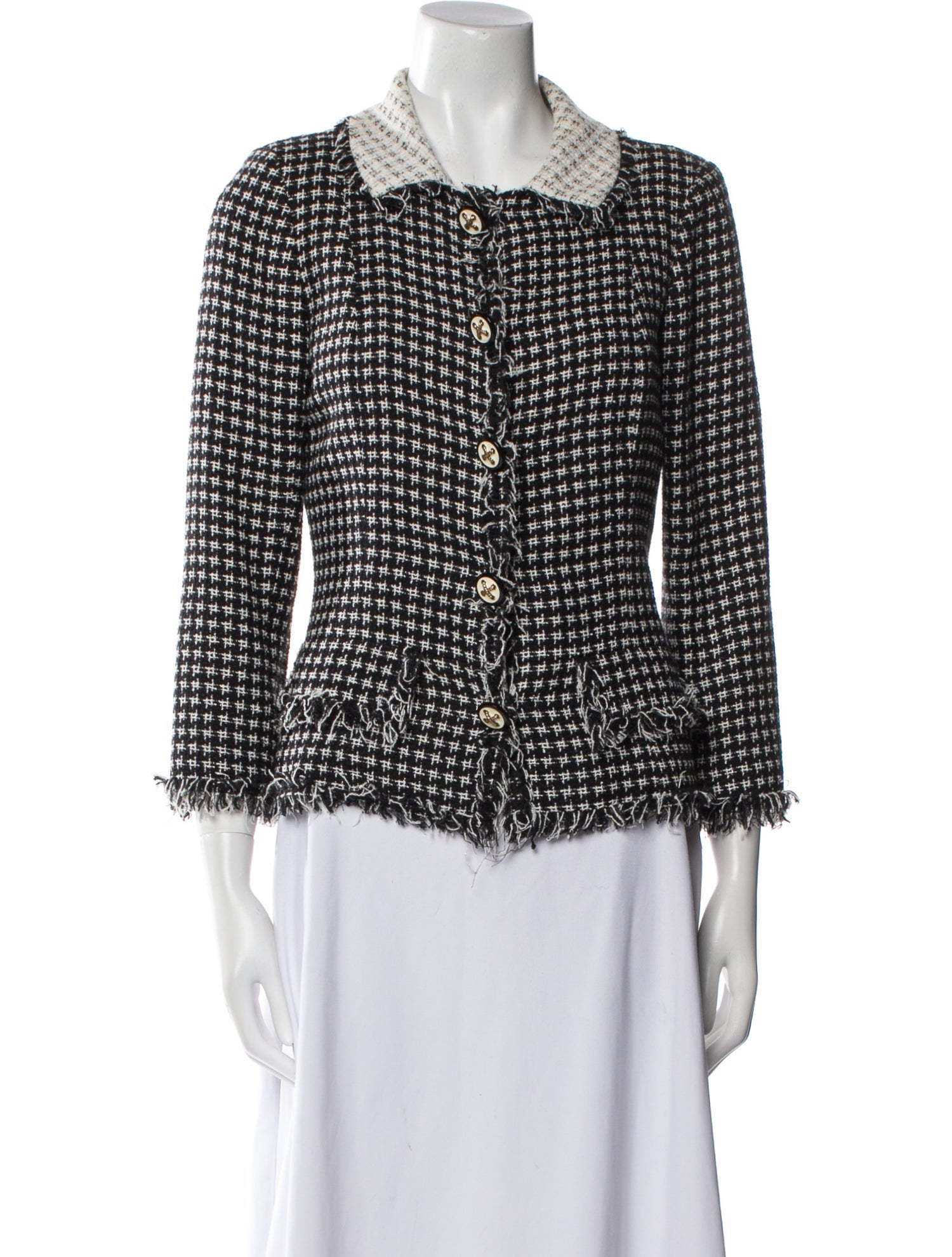 Oscar de la Renta Printed Jacket