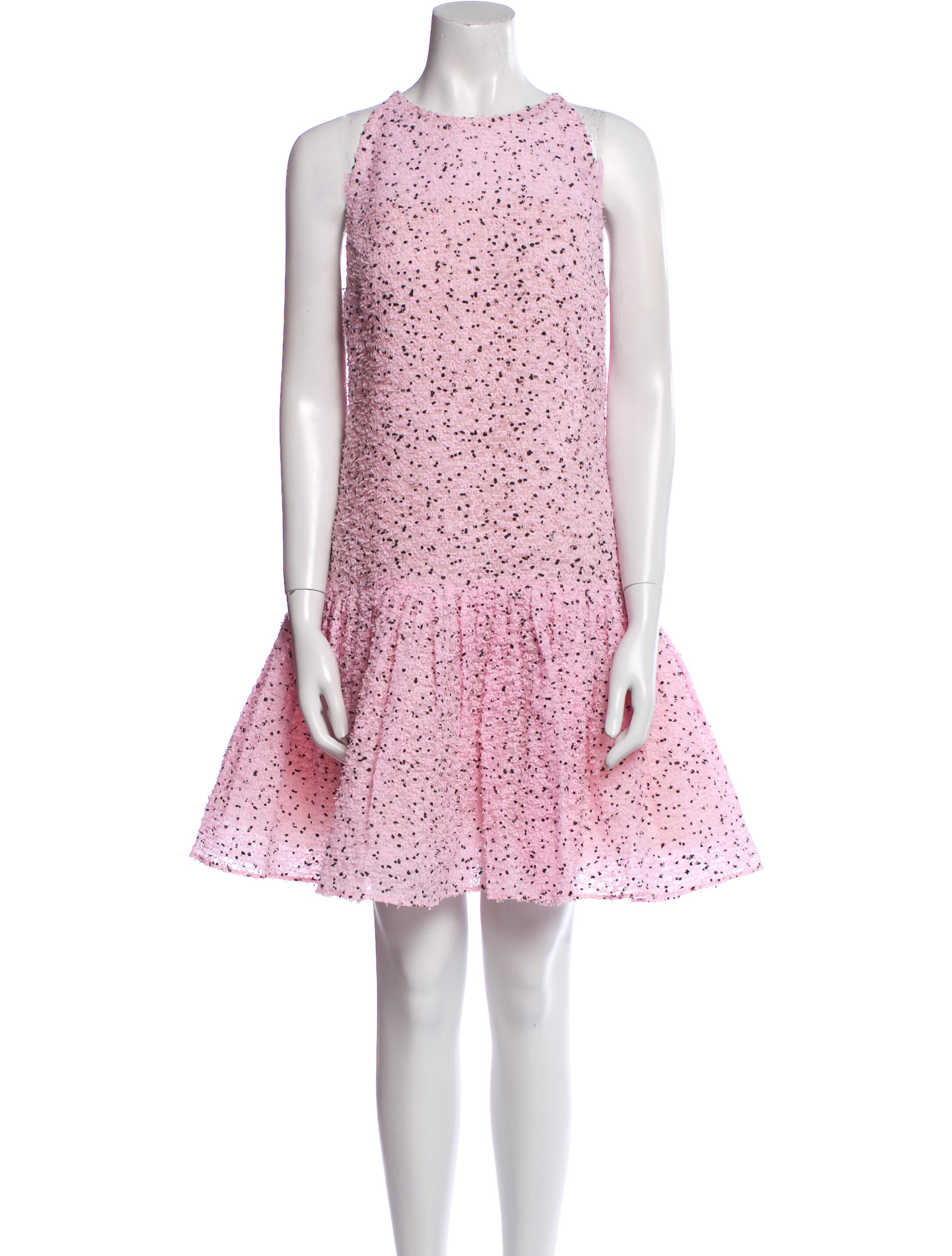 Oscar de la Renta Printed Mini Dress