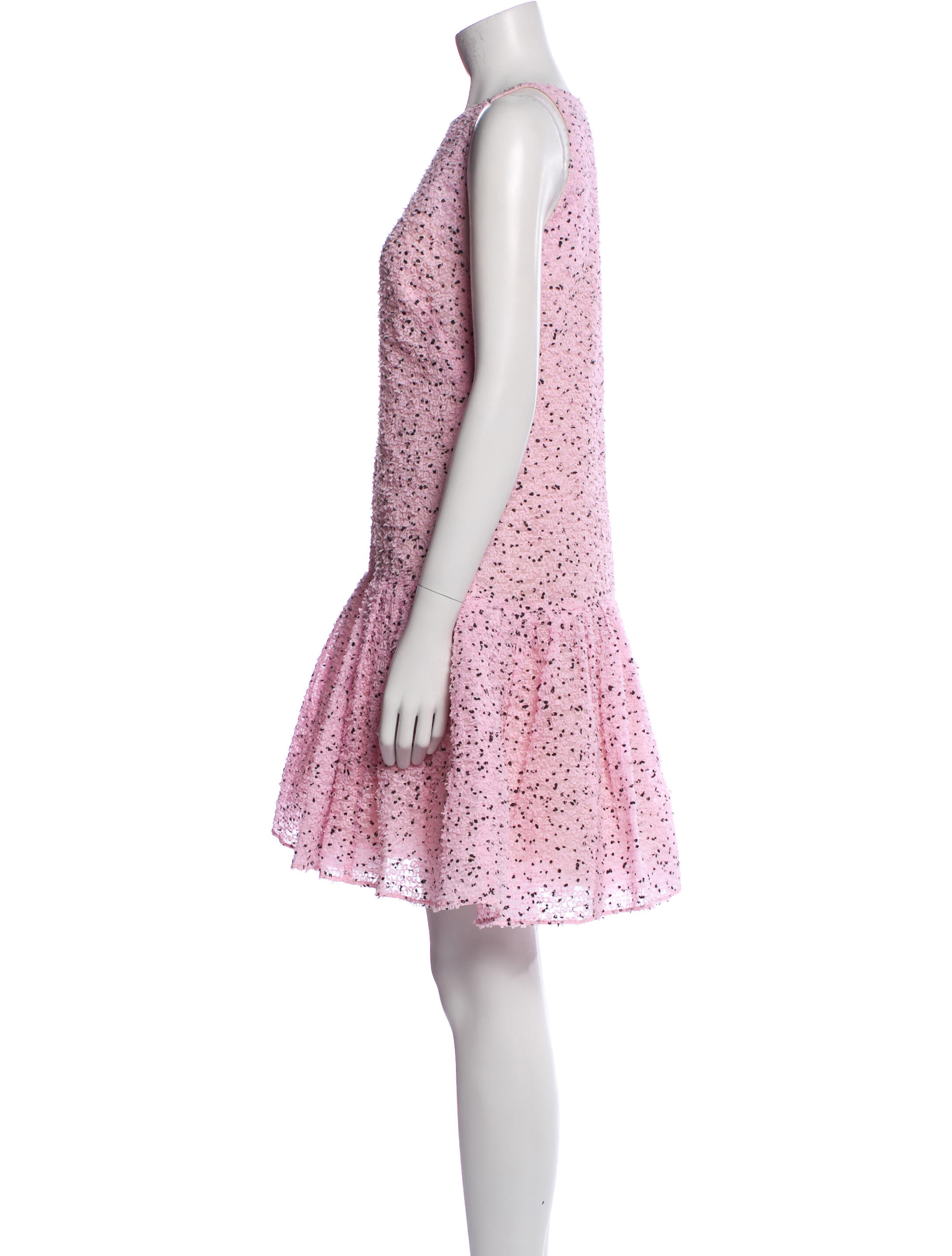 Oscar de la Renta Printed Mini Dress