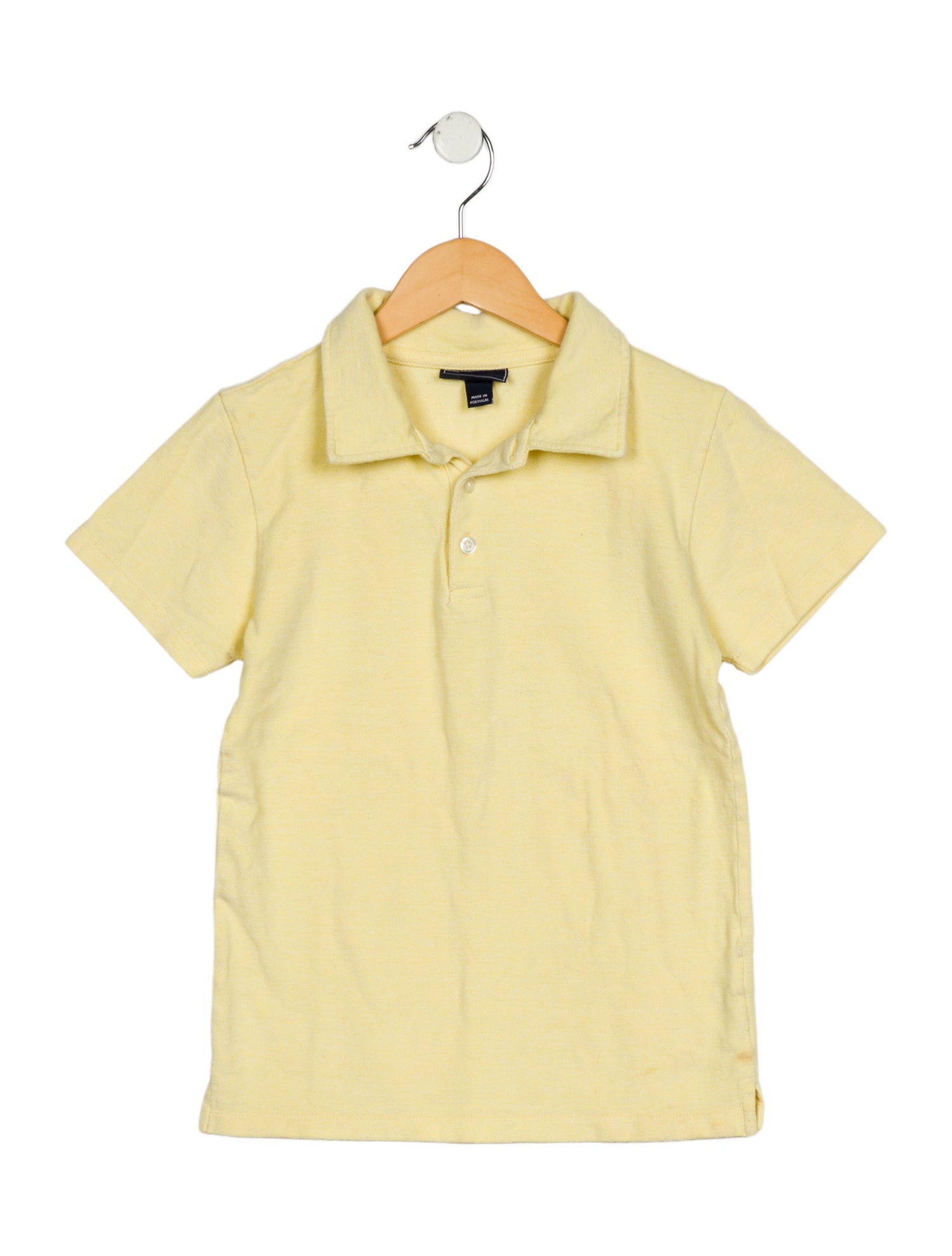 Oscar de la Renta Boys' Yellow Collared Shirt