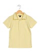 Oscar de la Renta Boys' Yellow Collared Shirt