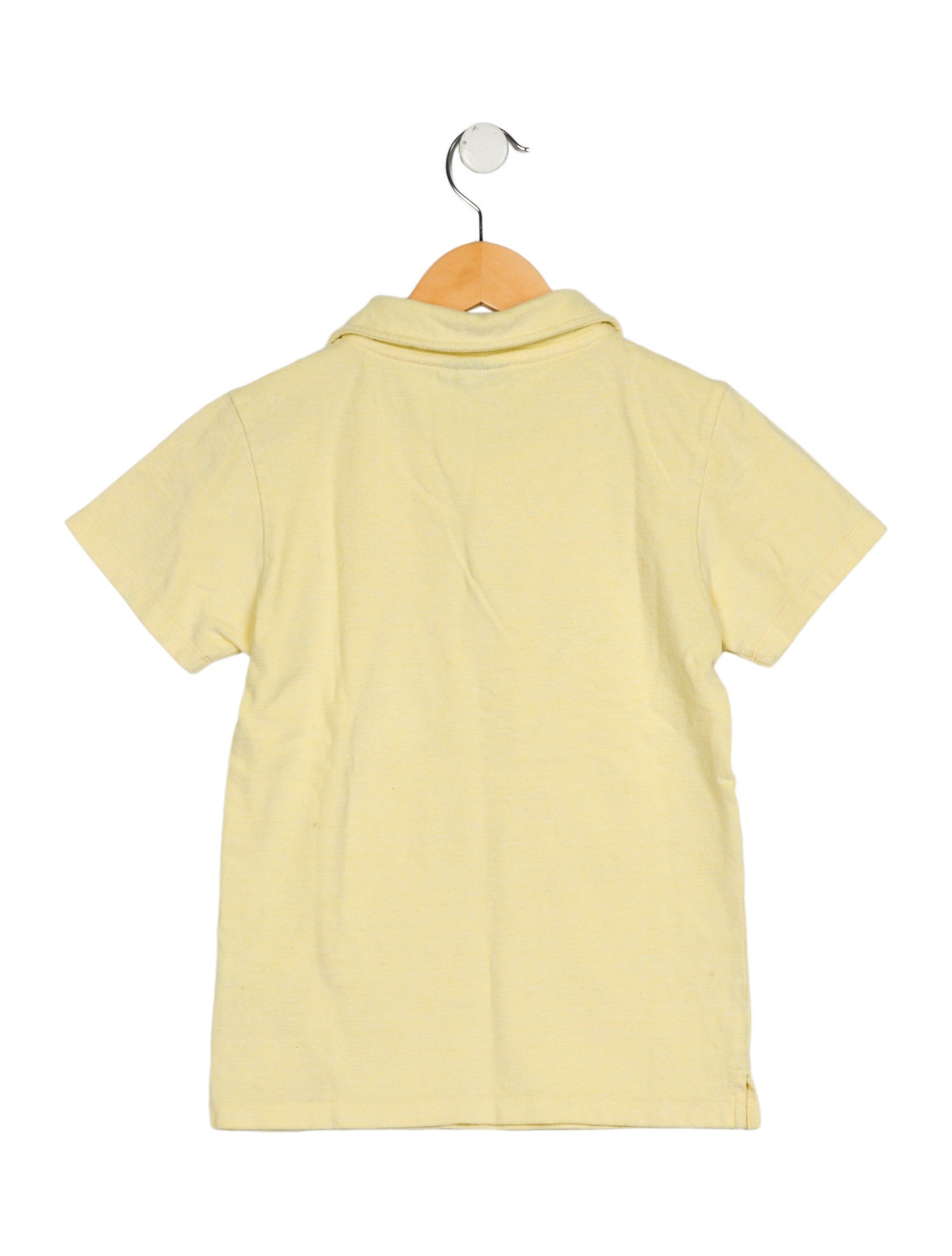 Oscar de la Renta Boys' Yellow Collared Shirt