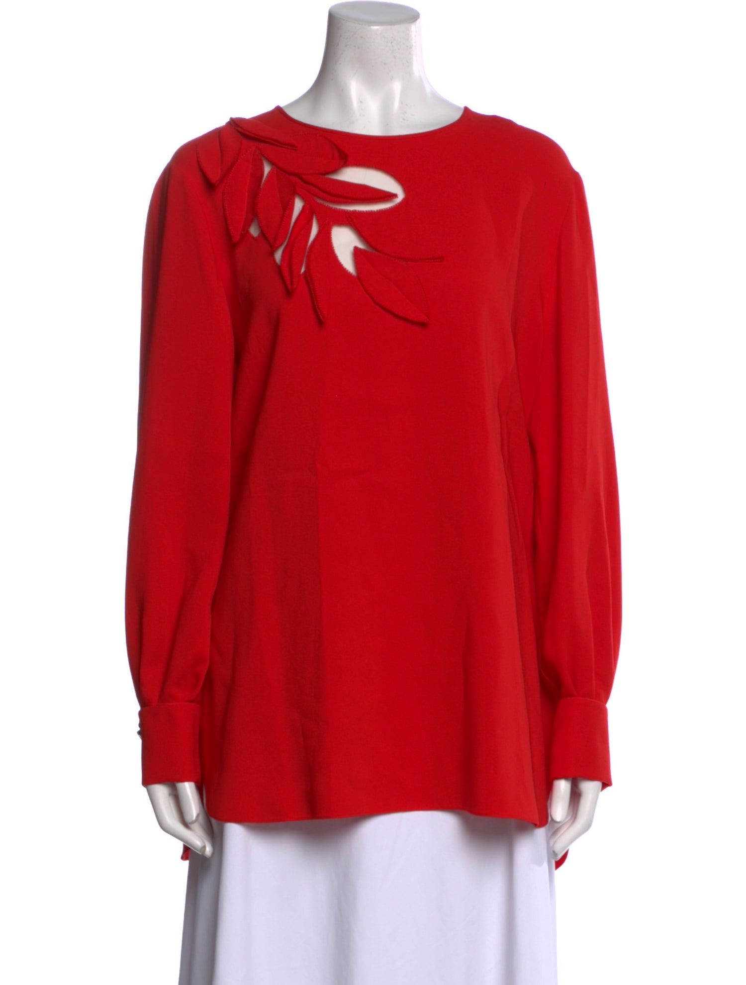 Oscar de la Renta 2021 Silk Blouse